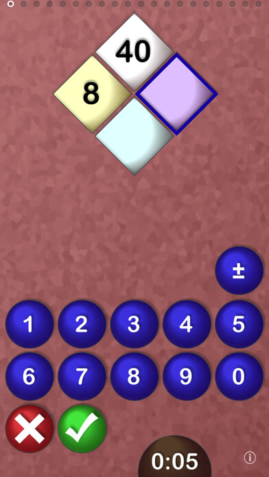 Emulate iPhone app DiaMath (Diamond Math) using MyAndroid Emulate iPhone app DiaMath (Diamond Math) using MyAndroid