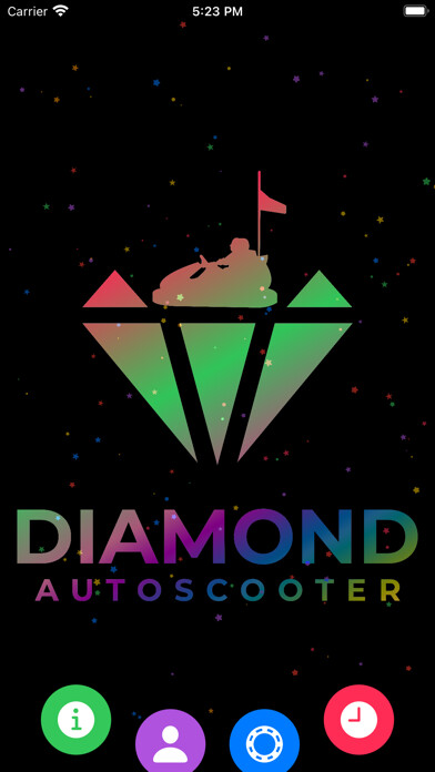 Emulate iPhone app Diamond Autoscooter using MyAndroid