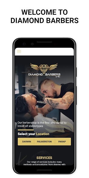 Run android online APK Diamond Barbers from MyAndroid or emulate Diamond Barbers using MyAndroid Run android online APK Diamond Barbers from MyAndroid or emulate Diamond Barbers using MyAndroid