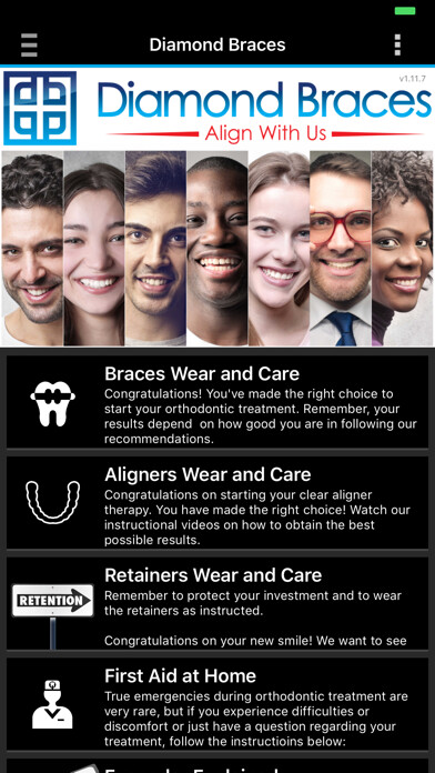 Emulate iPhone app Diamond Braces using MyAndroid Emulate iPhone app Diamond Braces using MyAndroid