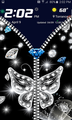 Emulate Android APK Diamond Butterfly Zipper Lock Emulate Android APK Diamond Butterfly Zipper Lock