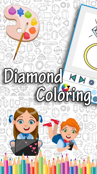 Run android online APK Diamond Coloring Book from MyAndroid or emulate Diamond Coloring Book using MyAndroid