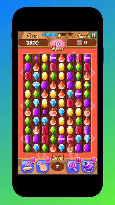Emulate iPhone app Diamond Crush : Match 3 Game using MyAndroid Emulate iPhone app Diamond Crush : Match 3 Game using MyAndroid