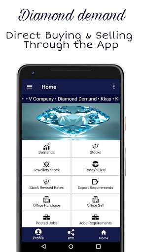 Run android online APK Diamond Demand - Direct Link from buyer to seller from MyAndroid or emulate Diamond Demand - Direct Link from buyer to seller using MyAndroid