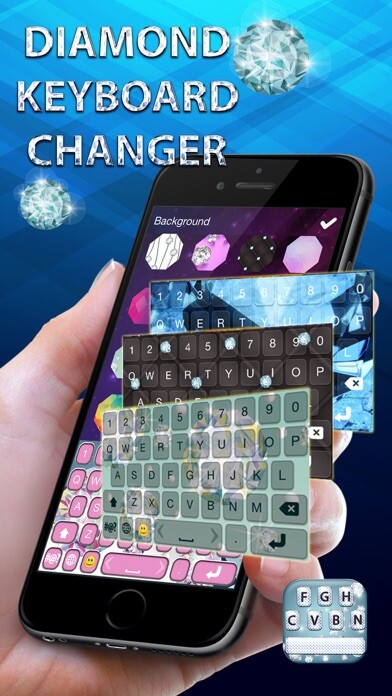 Emulate iPhone app Diamond Keyboard Changer – Shiny Skins and Themes with Glitter Color Text Font.s using MyAndroid Emulate iPhone app Diamond Keyboard Changer – Shiny Skins and Themes with Glitter Color Text Font.s using MyAndroid