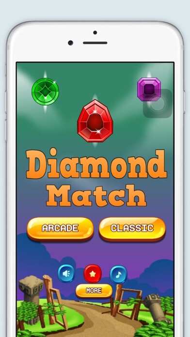 Emulate iPhone app Diamond Match - 3 Free Fun Addictive Game using MyAndroid Emulate iPhone app Diamond Match - 3 Free Fun Addictive Game using MyAndroid