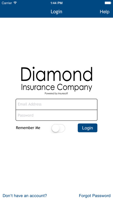 Emulate iPhone app Diamond Mobile Consumer Access using MyAndroid