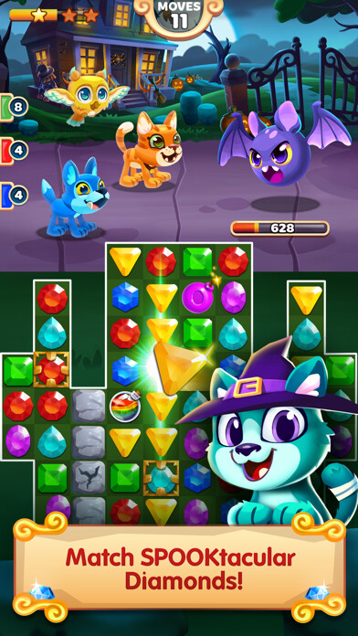 Emulate iPhone app Diamond Quest: Halloween Trail using MyAndroid Emulate iPhone app Diamond Quest: Halloween Trail using MyAndroid