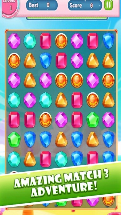 Emulate iPhone app Diamond Rush Jewel Quest using MyAndroid Emulate iPhone app Diamond Rush Jewel Quest using MyAndroid
