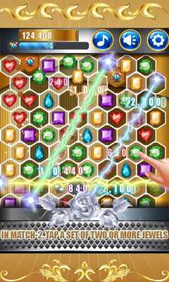 Emulate Android APK Diamonds Blast Hexagon