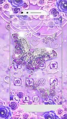 Emulate Android APK Diamond Shine Butterfly Theme