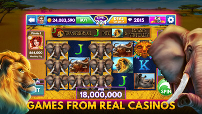 Emulate iPhone app Diamond Sky: Slots & Lottery using MyAndroid