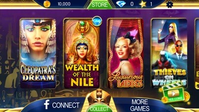 Emulate iPhone app Diamonds Of Egypt Slots using MyAndroid