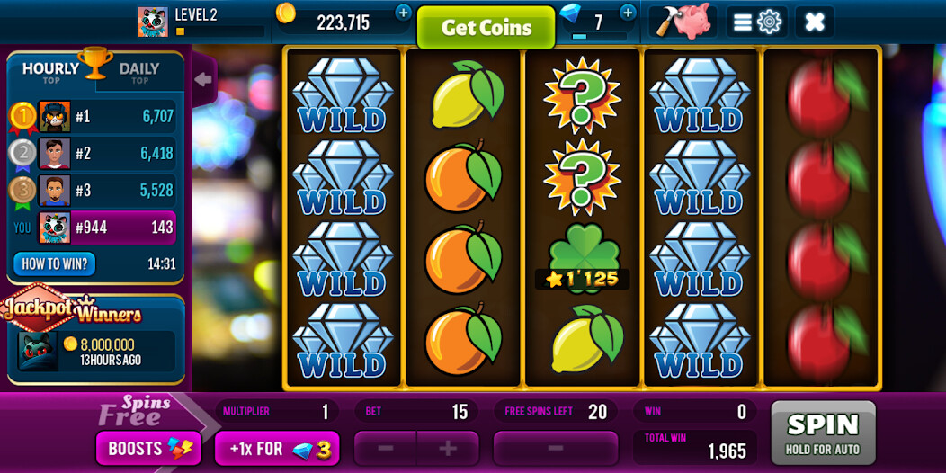 Run android online APK Diamonds Rush Vegas Slots from MyAndroid or emulate Diamonds Rush Vegas Slots using MyAndroid