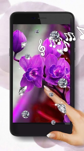 Emulate Android APK Diamonts and Orchids LWP Emulate Android APK Diamonts and Orchids LWP