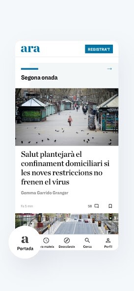 Run android online APK Diari ARA - The leading newspaper in Catalan from MyAndroid or emulate Diari ARA - The leading newspaper in Catalan using MyAndroid