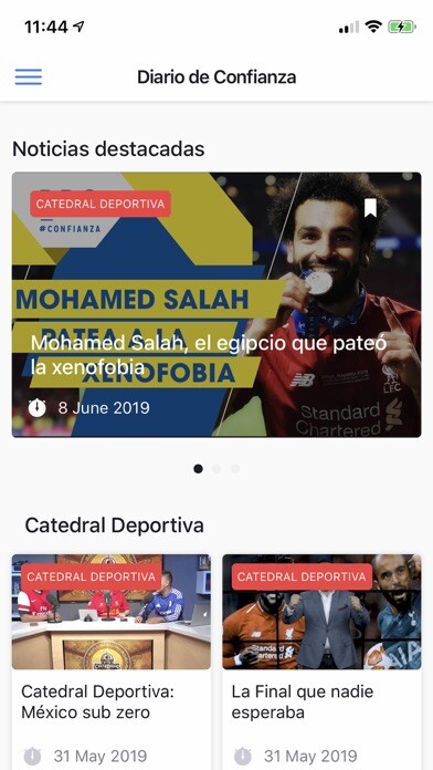 Emulate iPhone app Diario de Confianza using MyAndroid Emulate iPhone app Diario de Confianza using MyAndroid