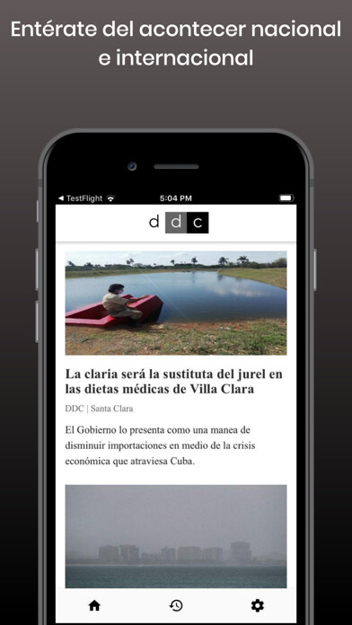 Emulate iPhone app Diario de Cuba using MyAndroid Emulate iPhone app Diario de Cuba using MyAndroid