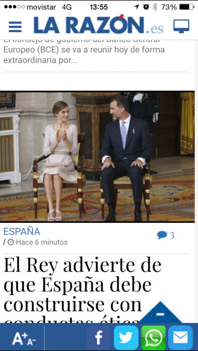 Emulate iPhone app Diario La Razón using MyAndroid Emulate iPhone app Diario La Razón using MyAndroid