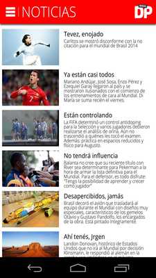 Emulate Android APK Diario Popular