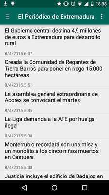 Emulate Android APK Diarios de Extremadura Emulate Android APK Diarios de Extremadura