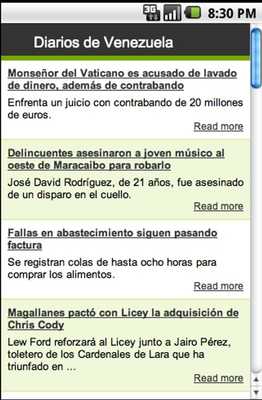 Emulate Android APK Diarios de Venezuela Emulate Android APK Diarios de Venezuela