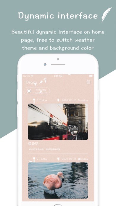 Emulate iPhone app Diary - Private Note With Lock using MyAndroid Emulate iPhone app Diary - Private Note With Lock using MyAndroid