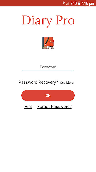 Run android online APK Diary Pro from MyAndroid or emulate Diary Pro using MyAndroid