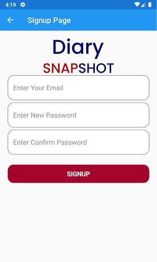 Run android online APK Diary SnapShot from MyAndroid or emulate Diary SnapShot using MyAndroid
