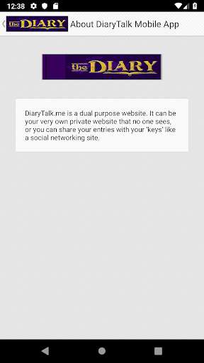 Run android online APK Diary Talk from MyAndroid or emulate Diary Talk using MyAndroid