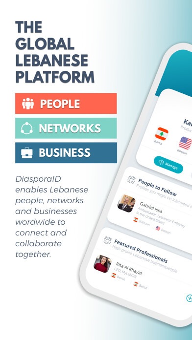 Emulate iPhone app DiasporaID Lebanon using MyAndroid
