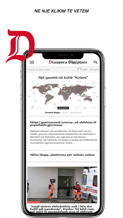 Emulate iPhone app Diaspora Shqiptare.al using MyAndroid Emulate iPhone app Diaspora Shqiptare.al using MyAndroid