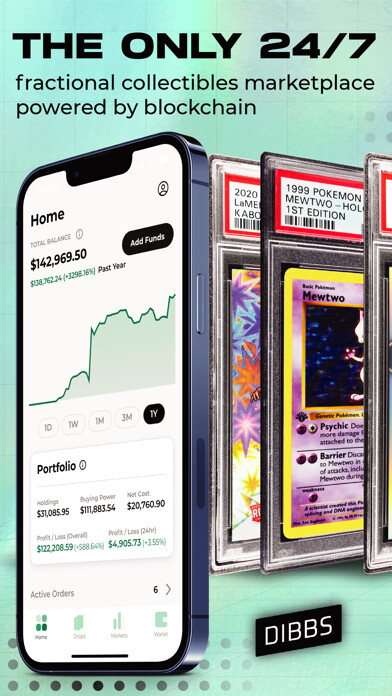 Run android online APK Dibbs: Collectible Marketplace from MyAndroid or emulate Dibbs: Collectible Marketplace using MyAndroid