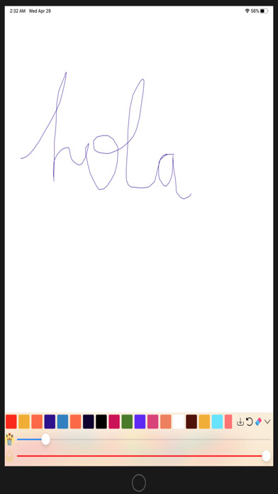 Emulate iPhone app Dibujando - App para dibujar using MyAndroid Emulate iPhone app Dibujando - App para dibujar using MyAndroid