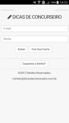 Run android online APK Dicas de Concurseiro from MyAndroid or emulate Dicas de Concurseiro using MyAndroid