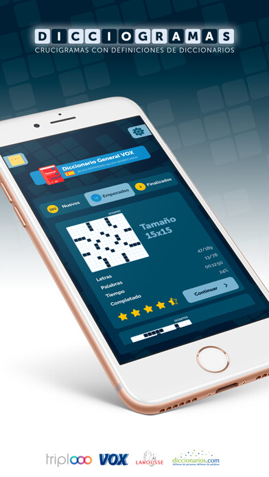Emulate iPhone app Dicciogramas - Crucigramas using MyAndroid Emulate iPhone app Dicciogramas - Crucigramas using MyAndroid