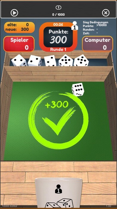Emulate iPhone app Dice 10000 in 3D using MyAndroid Emulate iPhone app Dice 10000 in 3D using MyAndroid