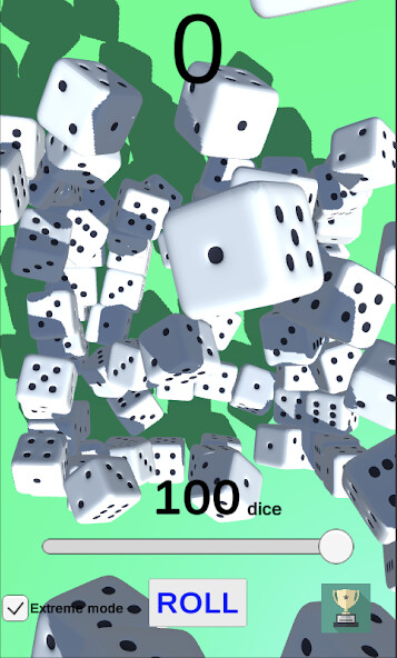 Run android online APK Dice 3D 100 from MyAndroid or emulate Dice 3D 100 using MyAndroid