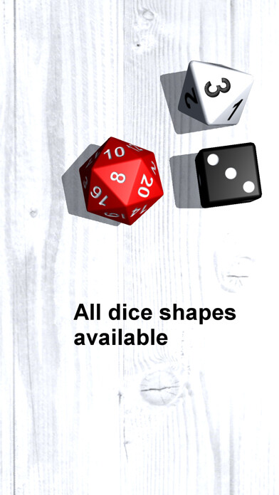 Emulate iPhone app Dice 3D 7pixels using MyAndroid