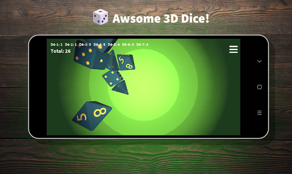 Run android online APK Dice 3D Pro from MyAndroid or emulate Dice 3D Pro using MyAndroid Run android online APK Dice 3D Pro from MyAndroid or emulate Dice 3D Pro using MyAndroid
