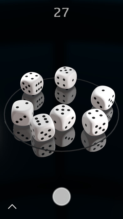 Emulate iPhone app Dice 3D - Roll It! using MyAndroid