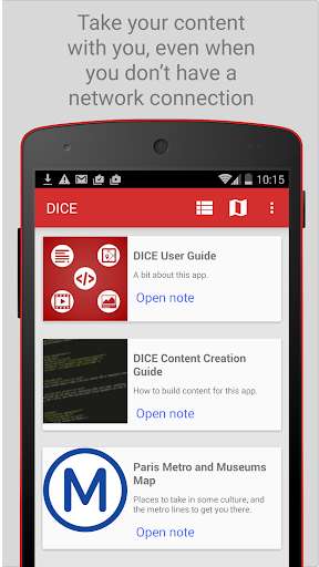 Run android online APK DICE by NGA from MyAndroid or emulate DICE by NGA using MyAndroid