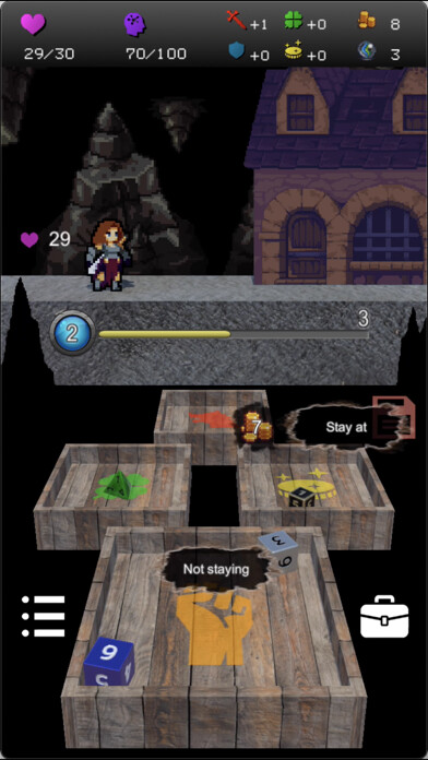 Emulate iPhone app Dice Cave using MyAndroid