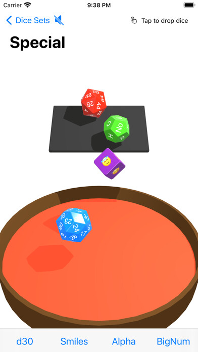 Emulate iPhone app Dice Creator II using MyAndroid Emulate iPhone app Dice Creator II using MyAndroid