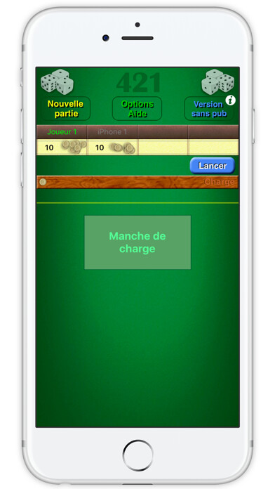 Emulate iPhone app Dice game : 421 using MyAndroid Emulate iPhone app Dice game : 421 using MyAndroid