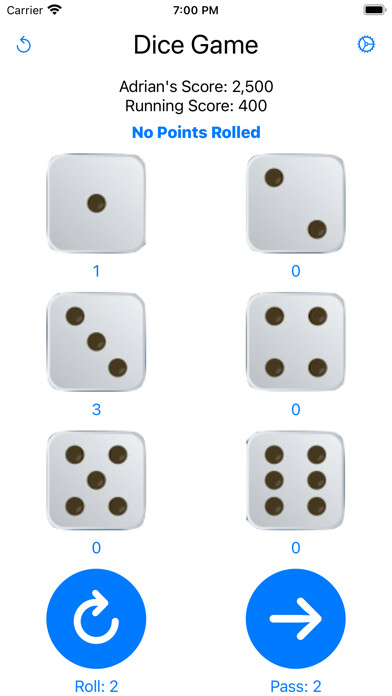 Emulate iPhone app Dice Game using MyAndroid Emulate iPhone app Dice Game using MyAndroid