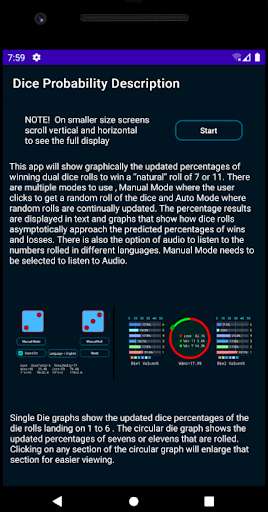 Run android online APK Dice Interactive Probability from MyAndroid or emulate Dice Interactive Probability using MyAndroid