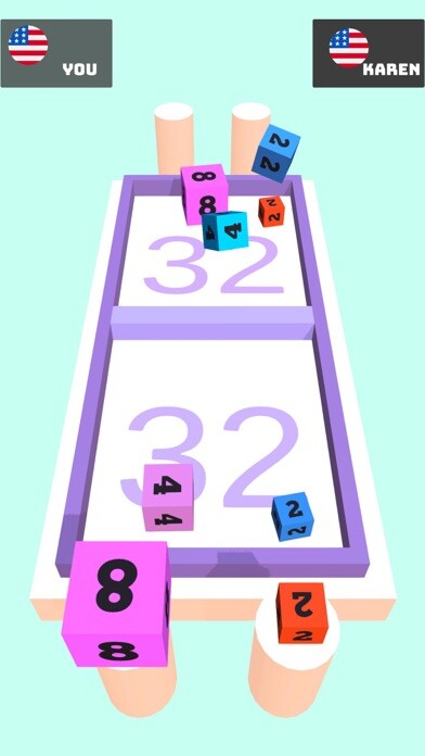 Emulate iPhone app Dice Merge 2048 using MyAndroid Emulate iPhone app Dice Merge 2048 using MyAndroid