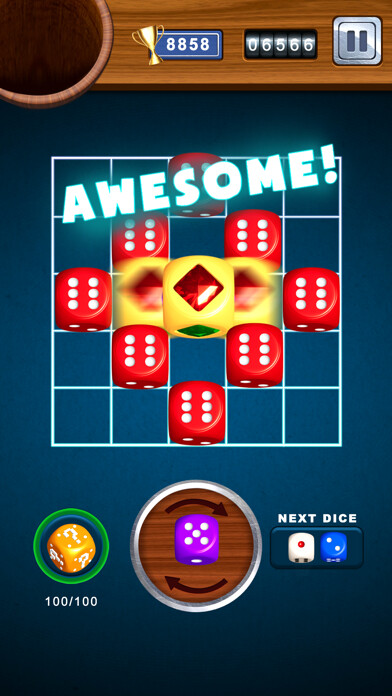 Emulate iPhone app Dice Merge: Matching Puzzle using MyAndroid Emulate iPhone app Dice Merge: Matching Puzzle using MyAndroid