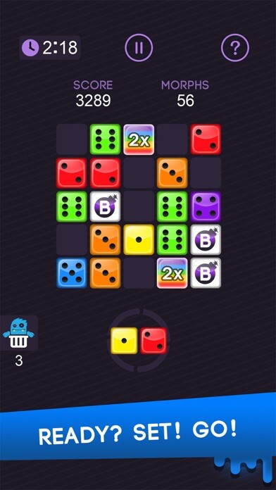 Emulate iPhone app Dice Puzzle Blitz - Block Game using MyAndroid Emulate iPhone app Dice Puzzle Blitz - Block Game using MyAndroid